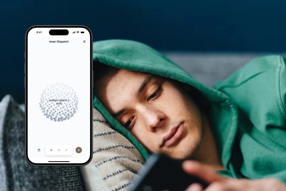 Daily emotional journey: Morning to Night with Anxious, Relieved, Proud